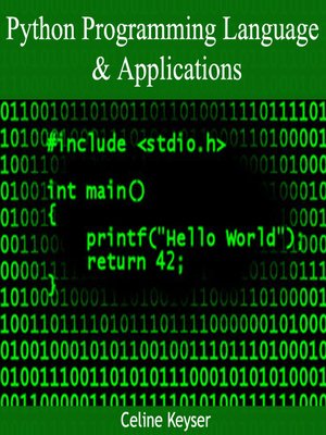 cover image of Python Programming Language & Applications